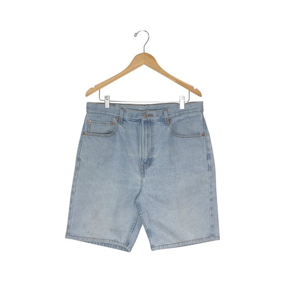 Vintage Levis 505 Denim Shorts - Men's 36 - Picture 1 of 2